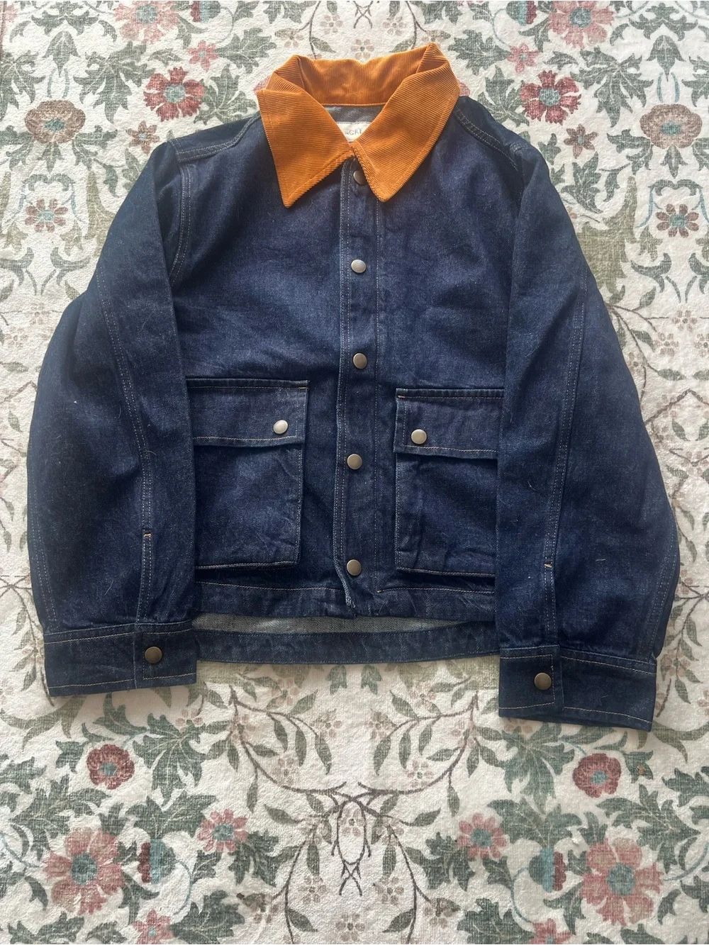 The GREAT. THE DENIM SWINGY JACKET Size 2/Medium NWT - Picture 5 of 9